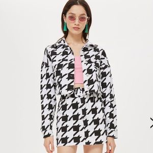 topshop houndstooth set 4